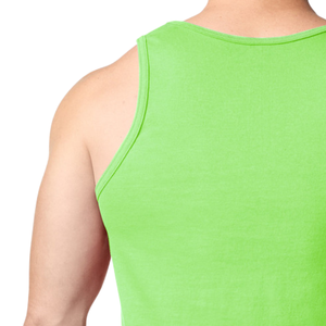 Mens <b>Workout</b> <b>Tank</b> <b>Top</b> Sleeveless Fitness Running Gym Training Athletic 100% Cotton Soft Breathable Summer Shirt Quick Dry Logo - Product Image 4