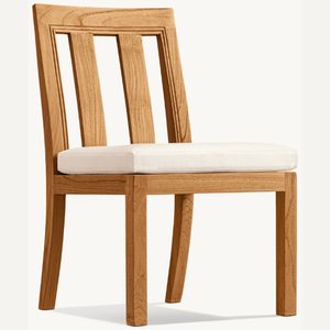 Chaise sans accoudoirs en promotion, style moderne, idéale pour l'extérieur, belle et durable, équipée de mousse. - Product Image 2