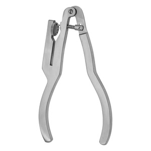 Pince à barrage en caoutchouc Ainsworth à poignée lisse, instruments dentaires en acier inoxydable, pince dentaire pour barrage en caoutchouc, forceps pour barrage en caoutchouc - Product Image 3
