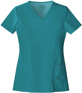 promotionWholesale Customizable Medical <b>Nursing</b> Scrubs for Men and Women V-Neck Short Sleeve Uniforms with Jogger Pants - Product Image 2