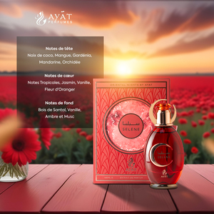 Perfume SELENE 100ML de Ayat Perfumes, Original de Dubái, Aroma Árabe de Larga Duración, Eau de Parfum para Mujer - Product Image 3