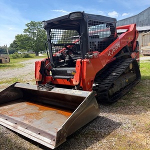 Chargeuse sur pneus Kubota avec broyeur, système hydraulique Eaton, moteur diesel haute performance pour la foresterie et l'aménagement paysager - Product Image 4
