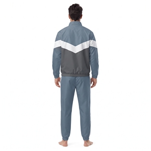 Ensemble de survêtement d'été en nylon personnalisé pour homme, veste coupe-vent et short - Product Image 3