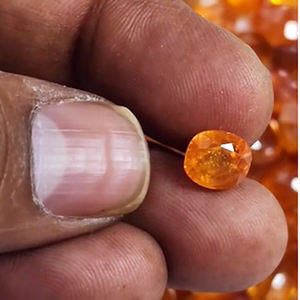 Lot de 143 saphirs jaunes de Bangkok, taille ovale coussin de 9 mm à 16 mm, 830 carats, Iroc Sales, saphirs remplis de verre, pierres précieuses en vrac, 498 $ US - Product Image 2