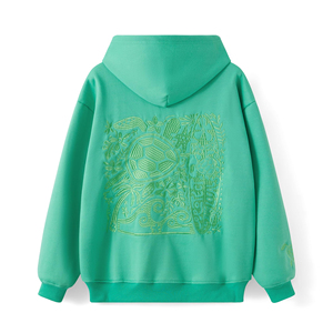 Sudaderas con Capucha Bordadas con Logotipo Personalizado, Sudaderas con Capucha de Algodón Grueso de Primera Calidad para Hombre y Mujer, Venta al por Mayor, Fábrica de Ropa de Marca Privada - Product Image 1