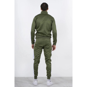 Ensemble de survêtement pour homme, design OEM, tendance, hiver, jogging, haut et bas zippés, sweat-shirt, coton/polyester, écologique - Product Image 2