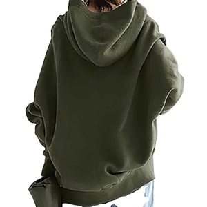 Sudadera con capucha versátil para mujer, sudadera holgada con capucha, ropa deportiva informal de manga larga para entrenamiento al aire libre - Product Image 4