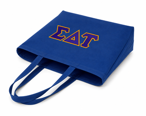 Bolsas de Lona con Letras Griegas para Hermandades, Personalizadas con Cierre de Cremallera, Opciones de Tamaño y Color Personalizadas para Mujeres y Niñas, Venta al Por Mayor - Product Image 3