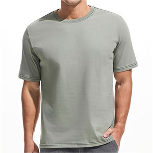 T-shirt pour homme imprimé sur mesure, 100% coton, col rond, manches courtes, séchage rapide et respirant - Clush Industries - Product Image 1