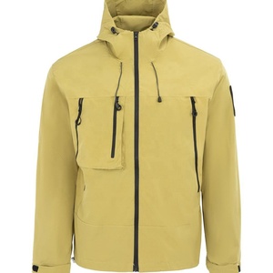 Chaquetas Impermeables y Cortavientos con Capucha para Hombre, Personalizadas con Logotipo OEM, para Gimnasio, Correr y Actividades al Aire Libre - Product Image 6