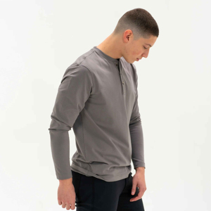 PUFFIN SPORTS Custom Manufacturer OEM <b>Men's</b> Short Sleeve <b>Turtleneck</b> T-Shirt Regular Fit Plaid Pattern Cotton Knitted Casual - Product Image 2