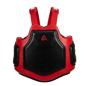 Nouvelle conception de protège-poitrine Addos pour la boxe, les arts martiaux, l'entraînement, protège-corps en cuir PU pour le Muay Thai, le MMA - Product Image 1
