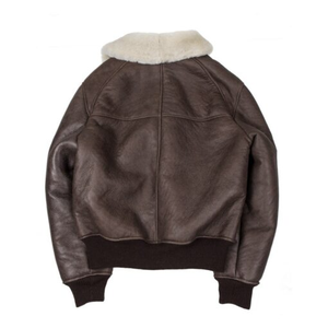 Chaqueta Bomber para Hombre, 100% Algodón, Forro Polar, Cierre de Cremallera, Gruesa, Cuello Camisero, Abrigo Casual de Invierno, Color Sólido - Product Image 2