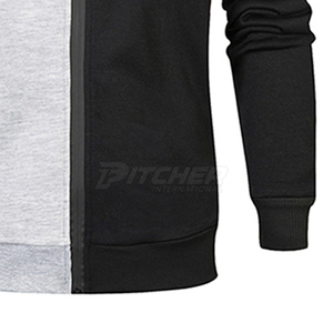 Sudaderas con capucha para hombre con cierre frontal completo, interior de forro polar suave y capucha ajustable para un estilo casual y urbano. - Product Image 5
