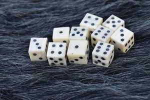 Handmade Natural Bone <b>Dice</b> <b>Set</b> for Board Games and RPG Gaming - Product Image 4