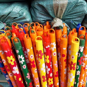 Manche de balai en bois design fleur de haute qualité/balai balai balai fabriqué au Vietnam/balais à franges - Product Image 2