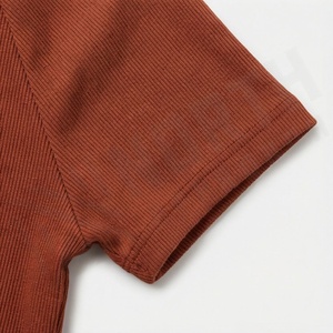 เสื้อครอปท็อปผ้าฝ้ายสีพื้นสำหรับผู้หญิง สไตล์ฮิปฮอป สตรีทแวร์ ออกกำลังกาย ฟิตเนส แอคทีฟแวร์ สำหรับฤดูร้อน - Product Image 6