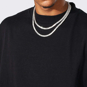T-shirt en coton de style de vie pour homme, coupe décontractée, mode urbaine, fabricant de vêtements - Product Image 6