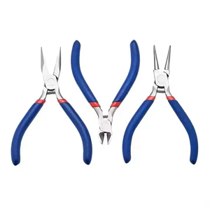 Juego de Herramientas para Extensiones de Cabello de Alta Calidad, Fáciles de Usar, con Logotipo Personalizado, Mango Azul, Multifunción - Product Image 2