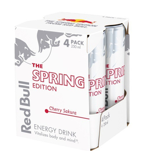 Boisson énergisante Red Bull Cherry Sakura 250 ml, best-seller, boost parfait à tout moment, boisson énergisante de qualité professionnelle 250 ml - Product Image 5