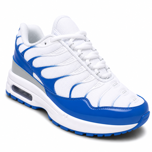 Chaussures de course et de basketball pour hommes <span class=keywords><strong>Max</strong></span> <span class=keywords><strong>Plus</strong></span> <span class=keywords><strong>TN</strong></span>, blanches, respirantes, en daim, avec amorti, vente en gros IKUN60490 - Product Image 6
