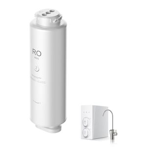 Sistema di filtraggio acqua a osmosi inversa a 11 stadi da 800 GPD con blocco di carbone e cartuccia RO da 24 mesi che riduce le impurità - Product Image 1