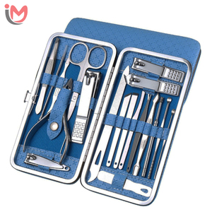 Customized Stainless Steel <b>Manicure</b> and Pedicure <b>Kit</b> Instruments Wholesale High Quality OEM Wholesale - Product Image 1