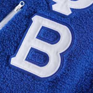 Veste bomber en sherpa Zeta Phi Beta pour femme, veste zippée en polaire, manteau chaud d'hiver, tenue décontractée élégante de la sororité grecque - Product Image 4