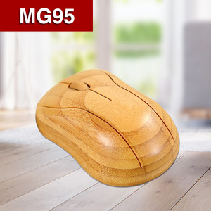 Handmade Eco-Friendly 2.4Ghz Cordless Bamboo <strong>Mouse</strong> Low Noise <strong>Wooden</strong> Wireless <strong>Mouse</strong> with USB Receiver for Notebook PC Laptop - Product Image 2