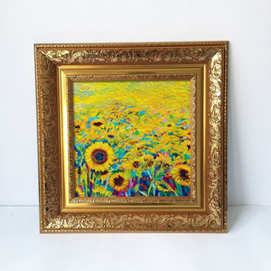 Hot-selling New Model Wooden and Timber <b>Small</b> Size 5*5 6*6 7*7 Inch Square Retro <b>Picture</b> <b>Frames</b> - Product Image 1