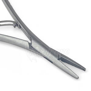 Portaagujas Mathieu de Precisión para Sutura Manual con Control Fino para Cirujanos - Acero Inoxidable - Product Image 3