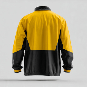 Veste imperméable 100% nylon pour homme, veste coupe-vent à capuche avec fermeture éclair, veste streetwear pour homme, veste coupe-vent pour homme - Product Image 6