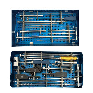AISLING INTERNATIONAL Kit d'instruments pour clou intramédullaire tibial, kit d'outils orthopédiques pour traumatismes, chirurgie de fracture du tibia, réutilisable, CE - Product Image 4
