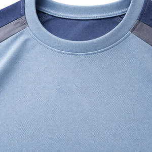 Camiseta Deportiva de Secado Rápido para Hombre, Transpirable, de Poliéster, para Gimnasio, Running, Fitness, con Logotipo Personalizado, Manga Raglán, Ropa Deportiva - Product Image 5