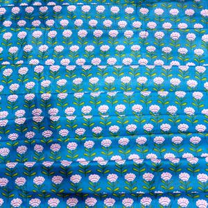 Hand Block Printed Organic Jaipur Cotton Cambric 100% Cotton Cambric Fabric for Bags Manufacturer India - Product Image 4