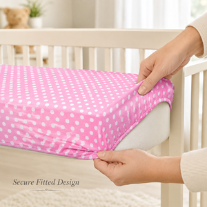 GOTS Certified Organic Cotton Crib Sheet | Custom Fitted Baby Mattress Cover Soft Breathable Nursery <b>Bedding</b> Premium Fabric Care - Product Image 3