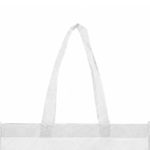 Shopping Wholesale Custom Logo And Color <b>Bag</b> Reusable And Comfortable Hand Carry With Long Handles Cotton Fabric - Product Image 4