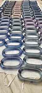 Chaîne à maillons larges en résine acrylique, chaîne en bois, poignée de sac en résine épaisse, accroche-sac à main, accessoires pour sac fourre-tout, art mural - Product Image 3