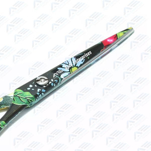 Cizalla de acero inoxidable para el cuidado de la belleza, herramienta personalizada de acero 440C, juego de tijeras de corte de pelo para peluquero, calidad de salón - Product Image 6