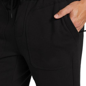 Pantalones Cortos Deportivos Casuales de Verano para Hombre, Ligeros y Holgados, con Cordón Ajustable, Color Sólido, 100% Algodón, Transpirables y Ecológicos, para Playa - Product Image 4