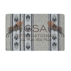 Couverture de selle pour l'équitation, l'entraînement et la compétition, 34x34, personnalisable, 100% laine de Nouvelle-Zélande, disponible en différentes couleurs et tailles. - Product Image 5