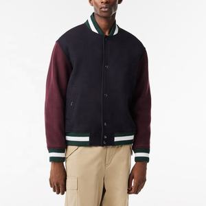 Vestes en laine et cuir pour hommes NOUVEAU Vente en gros Vestes universitaires personnalisées Vestes universitaires en laine brodées avec logo personnalisé - Product Image 1