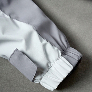 Veste à capuche unisexe en nylon et coton épais, style streetwear de créateur, personnalisable avec impression thermocollante et airbrushing, vente en gros - Product Image 6