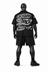 100% <b>Polyester</b> American Football Jersey and <b>Shorts</b> Set Breathable Sports Wear American Football Jersey and <b>Shorts</b> Set for Unisex - Product Image 3