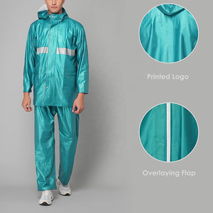 <b>Rain</b> Suit Premium Waterproof Rainwear <b>Jacket</b> and Pants Set Breathable Windproof Outdoor Protection OEM Bulk Supply - Product Image 4