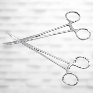 Pinzas hemostáticas Kelly con mango plano y de tijera al por mayor, de fabricante pakistaní - Product Image 3