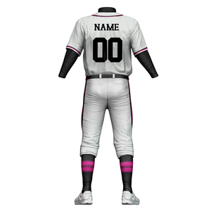 Uniforme de béisbol para equipos juveniles, adultos, escuelas y ligas. Uniforme de béisbol sublimado personalizado para entrenamiento. - Product Image 3