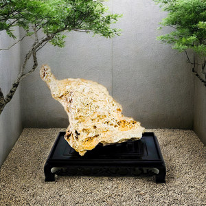 Piedra pictográfica de adorno de ágata de panal - Product Image 3