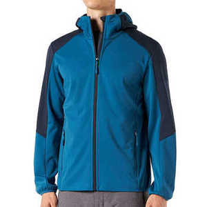 Men Outdoor Fleece <b>Jacket</b> Windproof Waterproof Hooded Lightweight Workwear Hiking Running <b>Jacket</b> - Product Image 1