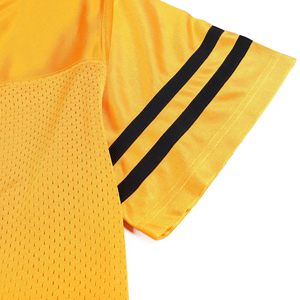 เสื้อฟุตบอลสำหรับผู้ชาย ผ้าตาข่าย แบบเรียบ ปรับแต่งได้ ยูนิเซ็กซ์ คลาสสิก ระบายอากาศได้ดี เสื้อยืดออกกำลังกาย เสื้อกีฬา ชุดลำลอง ชุดฟิตเนส - Product Image 2